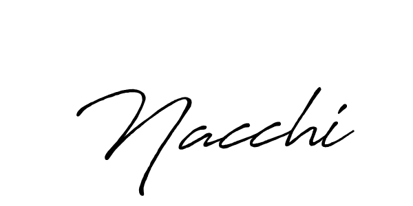 if you are searching for the best signature style for your name Nacchi. so please give up your signature search. here we have designed multiple signature styles  using Antro_Vectra_Bolder. Nacchi signature style 7 images and pictures png