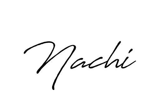 Antro_Vectra_Bolder is a professional signature style that is perfect for those who want to add a touch of class to their signature. It is also a great choice for those who want to make their signature more unique. Get Nachi name to fancy signature for free. Nachi signature style 7 images and pictures png