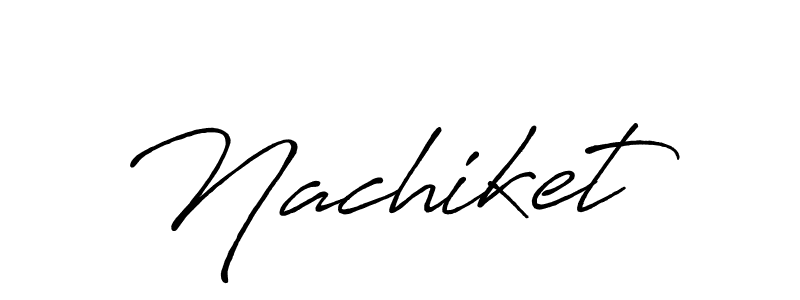 Use a signature maker to create a handwritten signature online. With this signature software, you can design (Antro_Vectra_Bolder) your own signature for name Nachiket. Nachiket signature style 7 images and pictures png