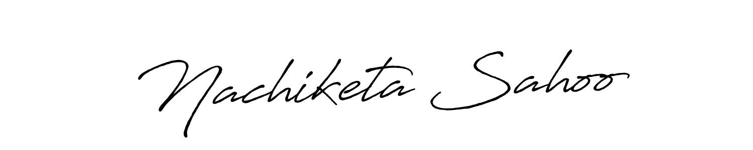 Also we have Nachiketa Sahoo name is the best signature style. Create professional handwritten signature collection using Antro_Vectra_Bolder autograph style. Nachiketa Sahoo signature style 7 images and pictures png