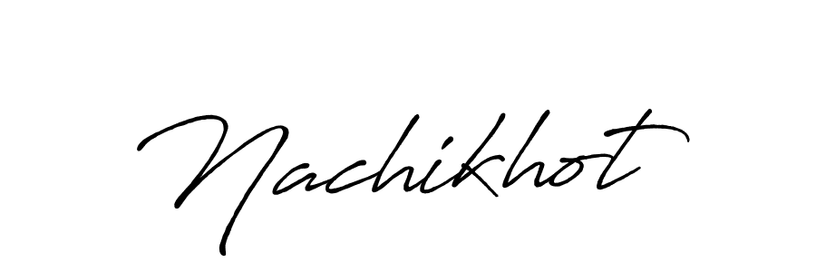 It looks lik you need a new signature style for name Nachikhot. Design unique handwritten (Antro_Vectra_Bolder) signature with our free signature maker in just a few clicks. Nachikhot signature style 7 images and pictures png