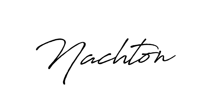 Similarly Antro_Vectra_Bolder is the best handwritten signature design. Signature creator online .You can use it as an online autograph creator for name Nachton. Nachton signature style 7 images and pictures png