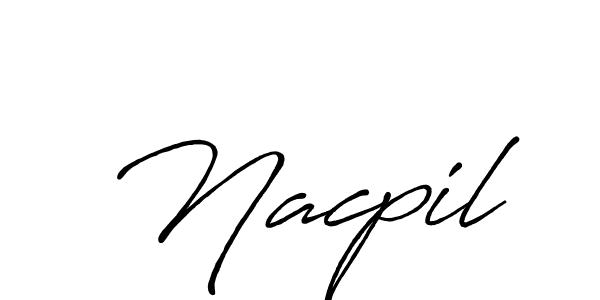 Best and Professional Signature Style for Nacpil. Antro_Vectra_Bolder Best Signature Style Collection. Nacpil signature style 7 images and pictures png
