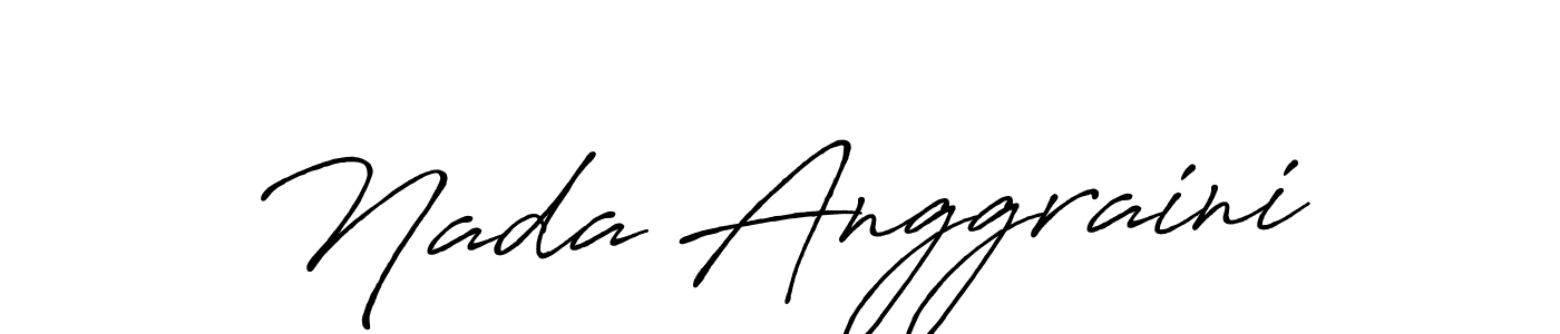 Once you've used our free online signature maker to create your best signature Antro_Vectra_Bolder style, it's time to enjoy all of the benefits that Nada Anggraini name signing documents. Nada Anggraini signature style 7 images and pictures png