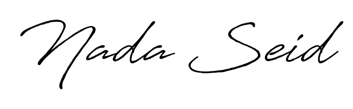 Enhance your business communications with Nada Seid signature in Antro_Vectra_Bolder lettering. Clean, modern, and universally compatible. Nada Seid signature style 7 images and pictures png