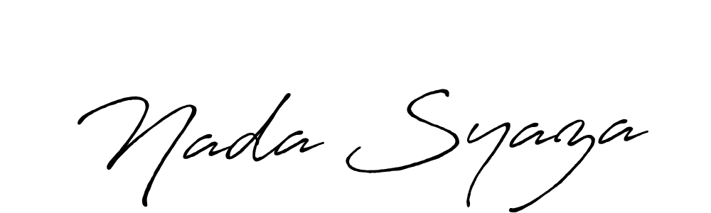 See photos of Nada Syaza official signature by Spectra . Check more albums & portfolios. Read reviews & check more about Antro_Vectra_Bolder font. Nada Syaza signature style 7 images and pictures png