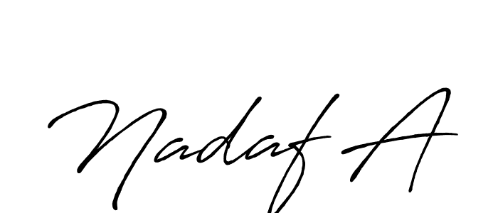 Make a short Nadaf A signature style. Manage your documents anywhere anytime using Antro_Vectra_Bolder. Create and add eSignatures, submit forms, share and send files easily. Nadaf A signature style 7 images and pictures png