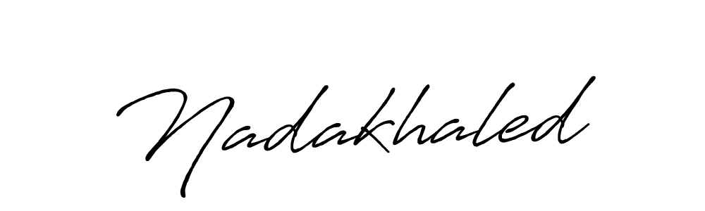 You can use this online signature creator to create a handwritten signature for the name Nadakhaled. This is the best online autograph maker. Nadakhaled signature style 7 images and pictures png