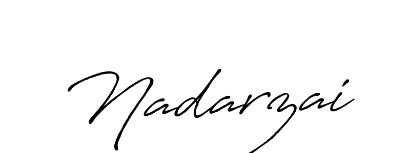 Antro_Vectra_Bolder is a professional signature style that is perfect for those who want to add a touch of class to their signature. It is also a great choice for those who want to make their signature more unique. Get Nadarzai name to fancy signature for free. Nadarzai signature style 7 images and pictures png