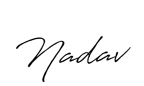 You should practise on your own different ways (Antro_Vectra_Bolder) to write your name (Nadav) in signature. don't let someone else do it for you. Nadav signature style 7 images and pictures png