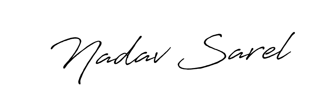 You can use this online signature creator to create a handwritten signature for the name Nadav Sarel. This is the best online autograph maker. Nadav Sarel signature style 7 images and pictures png