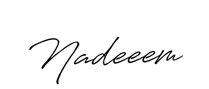 You can use this online signature creator to create a handwritten signature for the name Nadeeem. This is the best online autograph maker. Nadeeem signature style 7 images and pictures png