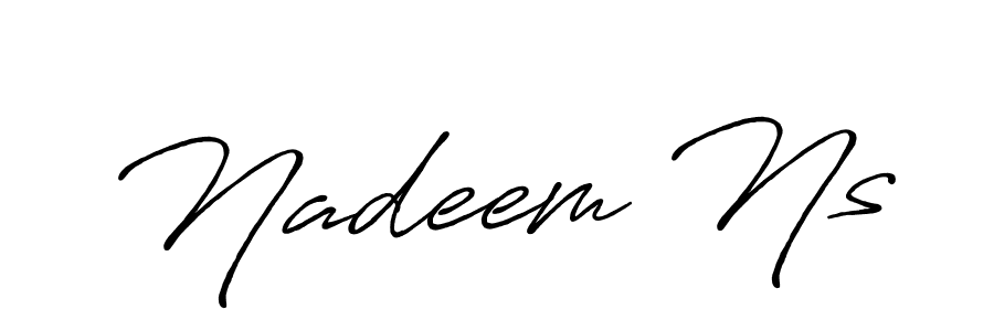 Here are the top 10 professional signature styles for the name Nadeem Ns. These are the best autograph styles you can use for your name. Nadeem Ns signature style 7 images and pictures png