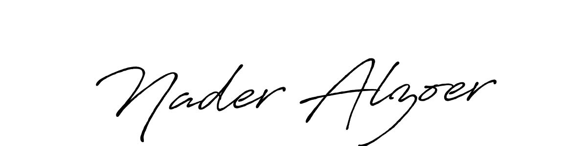 Similarly Antro_Vectra_Bolder is the best handwritten signature design. Signature creator online .You can use it as an online autograph creator for name Nader Alzoer. Nader Alzoer signature style 7 images and pictures png