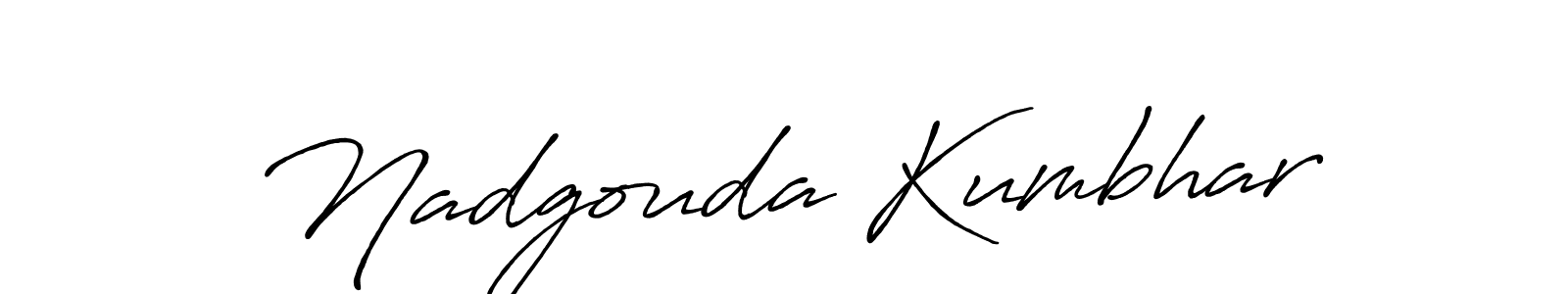 You can use this online signature creator to create a handwritten signature for the name Nadgouda Kumbhar. This is the best online autograph maker. Nadgouda Kumbhar signature style 7 images and pictures png