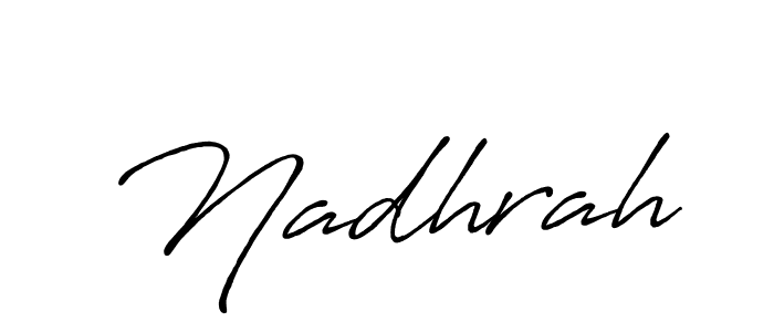 if you are searching for the best signature style for your name Nadhrah. so please give up your signature search. here we have designed multiple signature styles  using Antro_Vectra_Bolder. Nadhrah signature style 7 images and pictures png