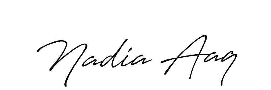 See photos of Nadia Aaq official signature by Spectra . Check more albums & portfolios. Read reviews & check more about Antro_Vectra_Bolder font. Nadia Aaq signature style 7 images and pictures png