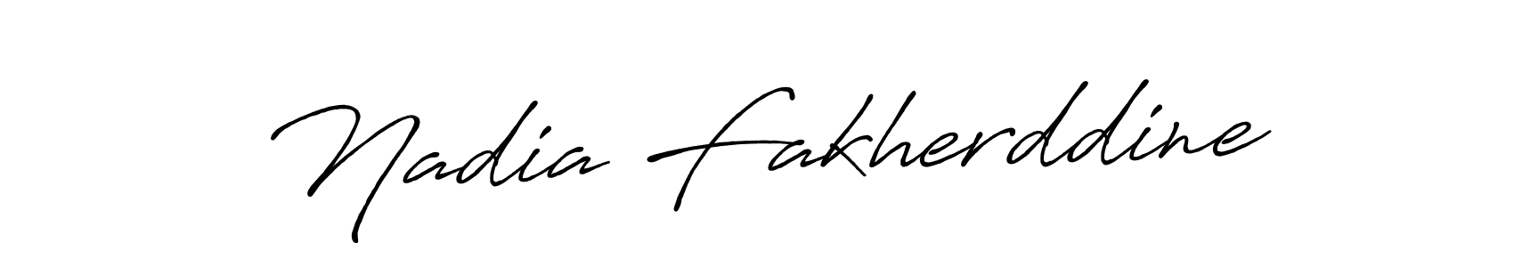 Here are the top 10 professional signature styles for the name Nadia Fakherddine. These are the best autograph styles you can use for your name. Nadia Fakherddine signature style 7 images and pictures png