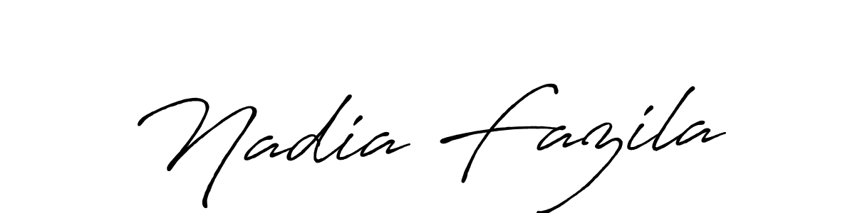 if you are searching for the best signature style for your name Nadia Fazila. so please give up your signature search. here we have designed multiple signature styles  using Antro_Vectra_Bolder. Nadia Fazila signature style 7 images and pictures png