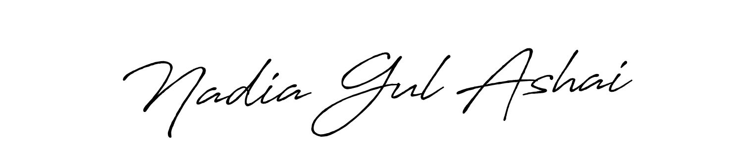 Similarly Antro_Vectra_Bolder is the best handwritten signature design. Signature creator online .You can use it as an online autograph creator for name Nadia Gul Ashai. Nadia Gul Ashai signature style 7 images and pictures png