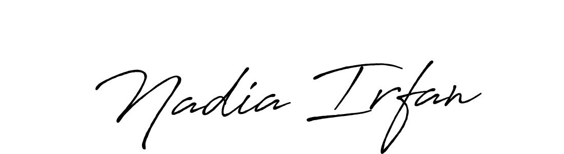 You can use this online signature creator to create a handwritten signature for the name Nadia Irfan. This is the best online autograph maker. Nadia Irfan signature style 7 images and pictures png