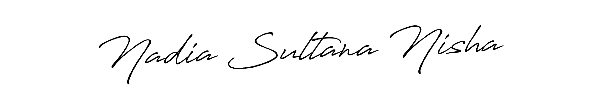 You can use this online signature creator to create a handwritten signature for the name Nadia Sultana Nisha. This is the best online autograph maker. Nadia Sultana Nisha signature style 7 images and pictures png