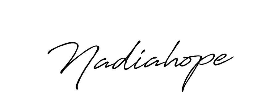 Make a short Nadiahope signature style. Manage your documents anywhere anytime using Antro_Vectra_Bolder. Create and add eSignatures, submit forms, share and send files easily. Nadiahope signature style 7 images and pictures png