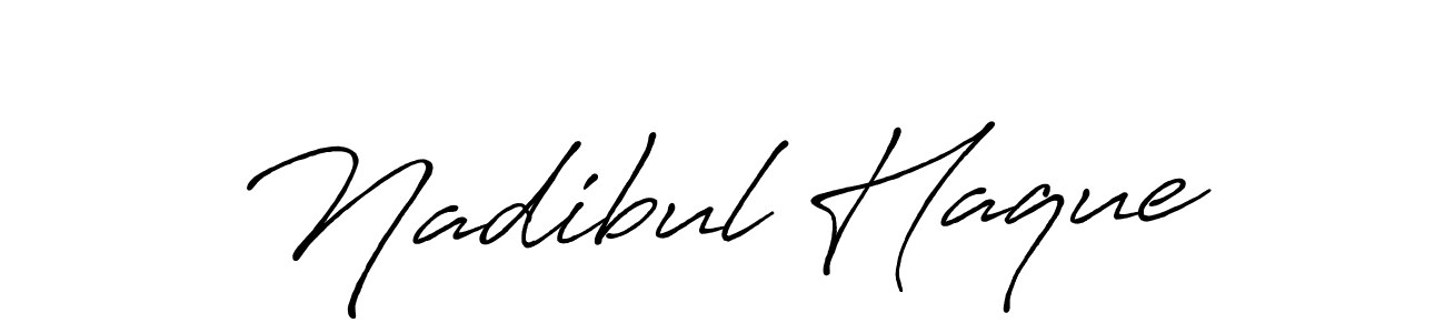 Nadibul Haque stylish signature style. Best Handwritten Sign (Antro_Vectra_Bolder) for my name. Handwritten Signature Collection Ideas for my name Nadibul Haque. Nadibul Haque signature style 7 images and pictures png