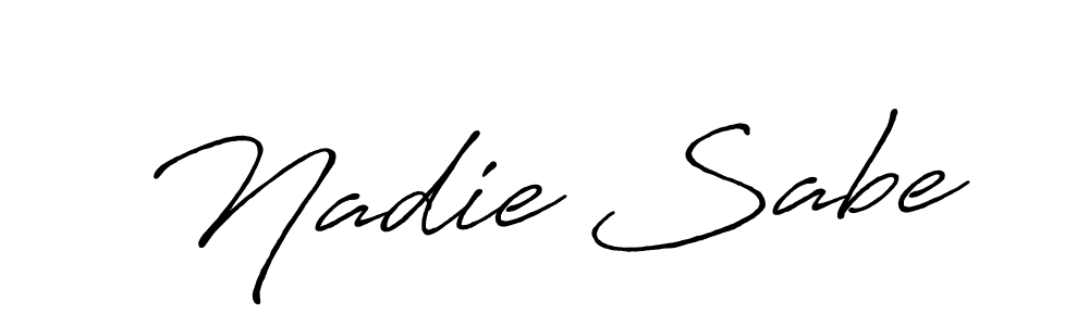 You should practise on your own different ways (Antro_Vectra_Bolder) to write your name (Nadie Sabe) in signature. don't let someone else do it for you. Nadie Sabe signature style 7 images and pictures png