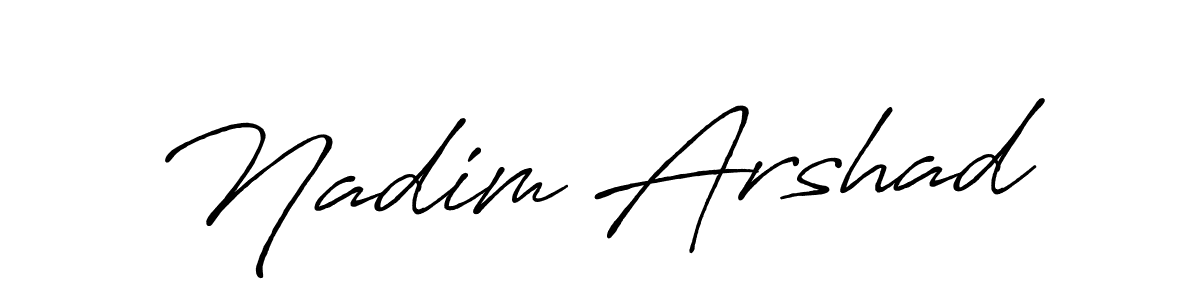 See photos of Nadim Arshad official signature by Spectra . Check more albums & portfolios. Read reviews & check more about Antro_Vectra_Bolder font. Nadim Arshad signature style 7 images and pictures png