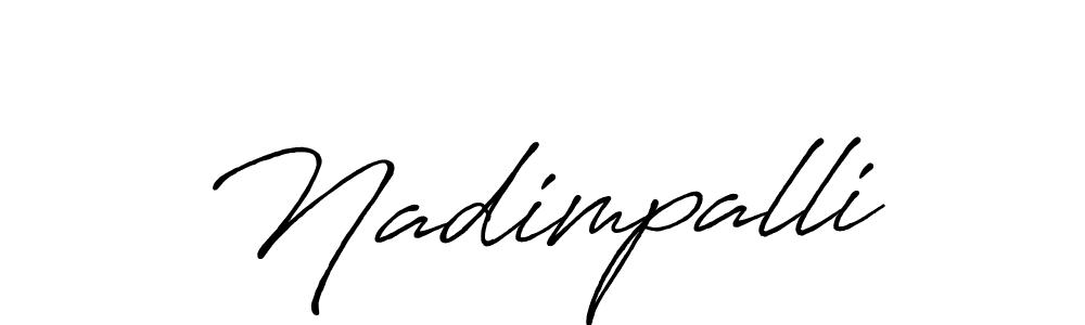 Once you've used our free online signature maker to create your best signature Antro_Vectra_Bolder style, it's time to enjoy all of the benefits that Nadimpalli name signing documents. Nadimpalli signature style 7 images and pictures png