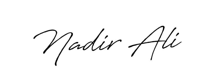 You should practise on your own different ways (Antro_Vectra_Bolder) to write your name (Nadir Ali) in signature. don't let someone else do it for you. Nadir Ali signature style 7 images and pictures png