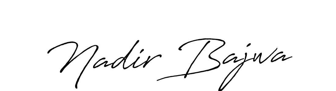 How to Draw Nadir Bajwa signature style? Antro_Vectra_Bolder is a latest design signature styles for name Nadir Bajwa. Nadir Bajwa signature style 7 images and pictures png