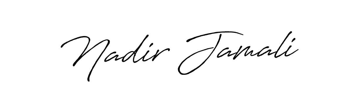 Best and Professional Signature Style for Nadir Jamali. Antro_Vectra_Bolder Best Signature Style Collection. Nadir Jamali signature style 7 images and pictures png