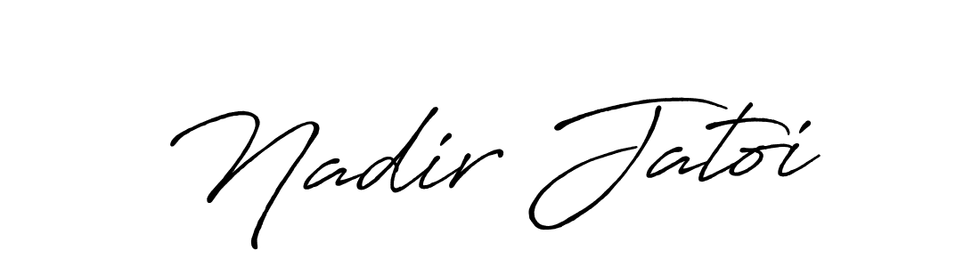 Similarly Antro_Vectra_Bolder is the best handwritten signature design. Signature creator online .You can use it as an online autograph creator for name Nadir Jatoi. Nadir Jatoi signature style 7 images and pictures png