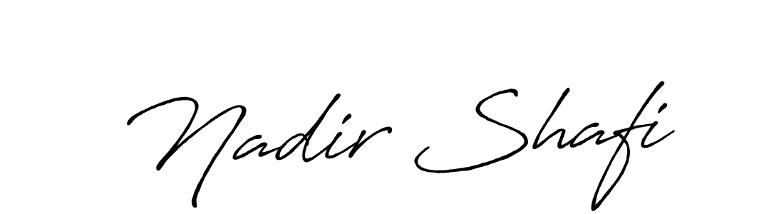 It looks lik you need a new signature style for name Nadir Shafi. Design unique handwritten (Antro_Vectra_Bolder) signature with our free signature maker in just a few clicks. Nadir Shafi signature style 7 images and pictures png