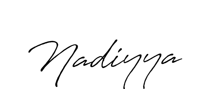 The best way (Antro_Vectra_Bolder) to make a short signature is to pick only two or three words in your name. The name Nadiyya include a total of six letters. For converting this name. Nadiyya signature style 7 images and pictures png