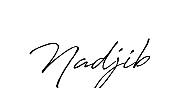 Check out images of Autograph of Nadjib name. Actor Nadjib Signature Style. Antro_Vectra_Bolder is a professional sign style online. Nadjib signature style 7 images and pictures png