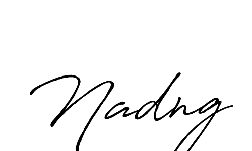 Make a short Nadng signature style. Manage your documents anywhere anytime using Antro_Vectra_Bolder. Create and add eSignatures, submit forms, share and send files easily. Nadng signature style 7 images and pictures png