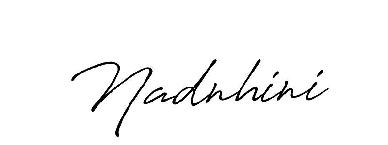 Best and Professional Signature Style for Nadnhini. Antro_Vectra_Bolder Best Signature Style Collection. Nadnhini signature style 7 images and pictures png