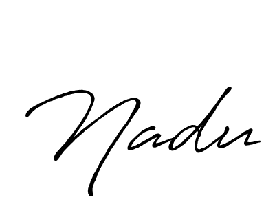 Also You can easily find your signature by using the search form. We will create Nadu name handwritten signature images for you free of cost using Antro_Vectra_Bolder sign style. Nadu signature style 7 images and pictures png