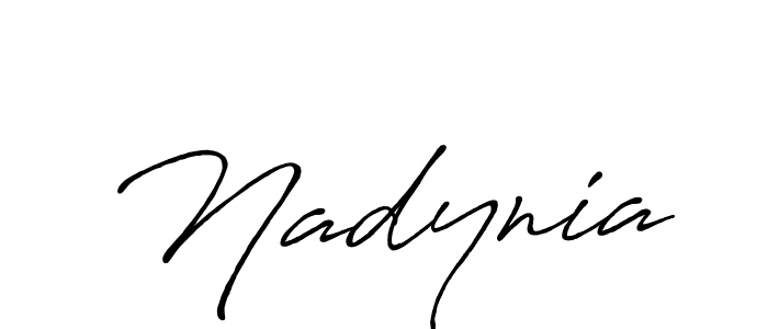 Here are the top 10 professional signature styles for the name Nadynia. These are the best autograph styles you can use for your name. Nadynia signature style 7 images and pictures png