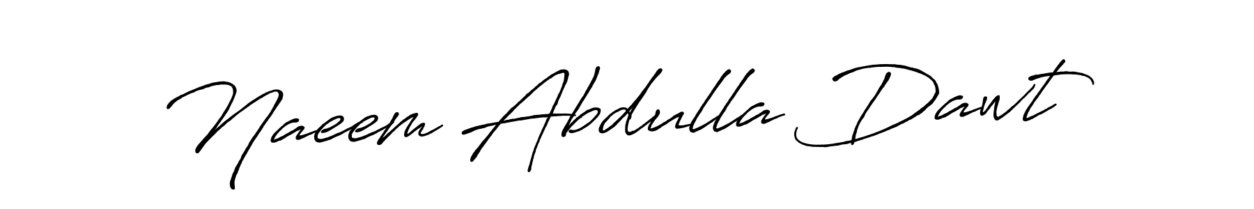 How to make Naeem Abdulla Dawt signature? Antro_Vectra_Bolder is a professional autograph style. Create handwritten signature for Naeem Abdulla Dawt name. Naeem Abdulla Dawt signature style 7 images and pictures png