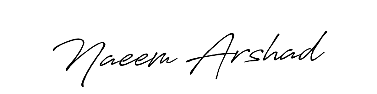 How to make Naeem Arshad signature? Antro_Vectra_Bolder is a professional autograph style. Create handwritten signature for Naeem Arshad name. Naeem Arshad signature style 7 images and pictures png