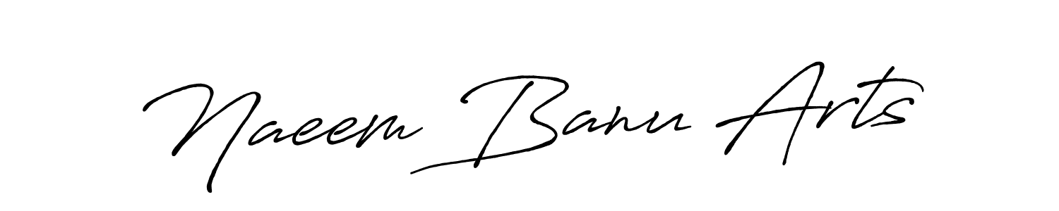 You can use this online signature creator to create a handwritten signature for the name Naeem Banu Arts. This is the best online autograph maker. Naeem Banu Arts signature style 7 images and pictures png