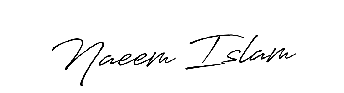 Also we have Naeem Islam name is the best signature style. Create professional handwritten signature collection using Antro_Vectra_Bolder autograph style. Naeem Islam signature style 7 images and pictures png