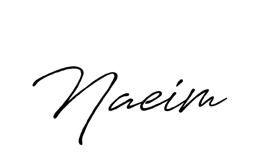 Use a signature maker to create a handwritten signature online. With this signature software, you can design (Antro_Vectra_Bolder) your own signature for name Naeim. Naeim signature style 7 images and pictures png