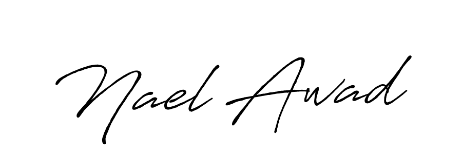 Make a short Nael Awad signature style. Manage your documents anywhere anytime using Antro_Vectra_Bolder. Create and add eSignatures, submit forms, share and send files easily. Nael Awad signature style 7 images and pictures png