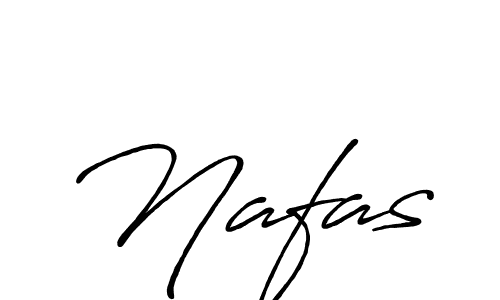 Also we have Nafas name is the best signature style. Create professional handwritten signature collection using Antro_Vectra_Bolder autograph style. Nafas signature style 7 images and pictures png