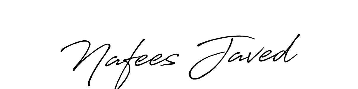 Similarly Antro_Vectra_Bolder is the best handwritten signature design. Signature creator online .You can use it as an online autograph creator for name Nafees Javed. Nafees Javed signature style 7 images and pictures png